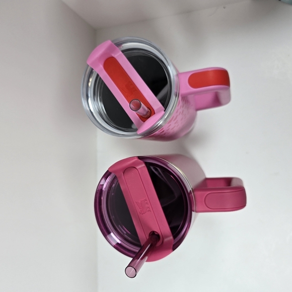 Stanley 2025 Target Pink Hearts And Berry Glitter Starbuck 2024 Tumbler Nwt - Picture 9 of 14